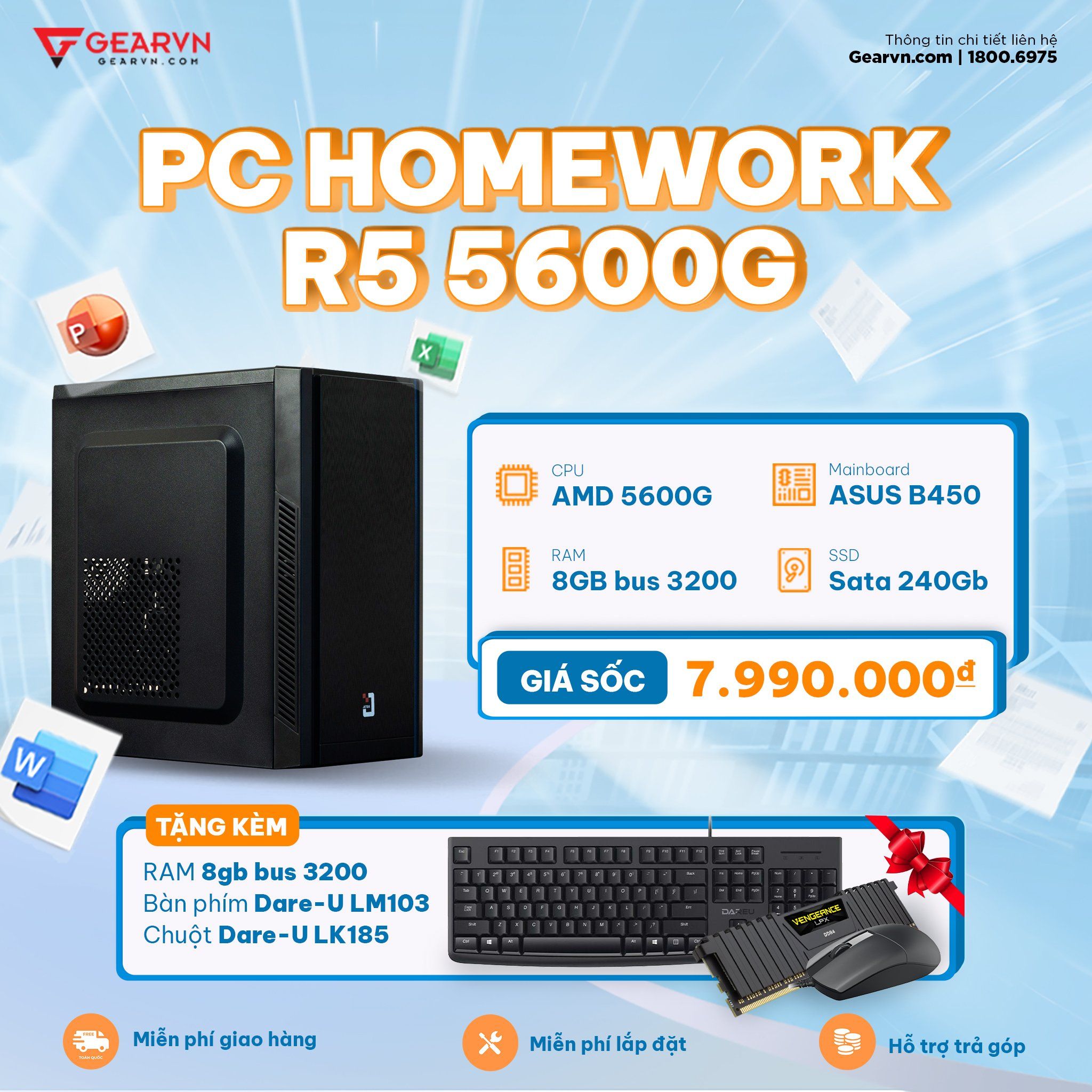 Pc Gvn Homework R5 5600G