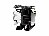  Case FSP CMT710 T-WINGS Black/Gold 