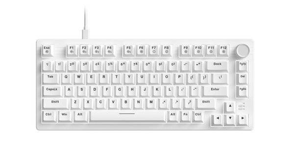 Bàn phím cơ DareU EK75 Full White Dream switch