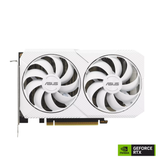  Card màn hình ASUS Dual GeForce RTX 3060 White Edition 8GB GDDR6 (DUAL-RTX3060-8G-WHITE) 