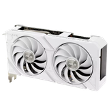  Card màn hình ASUS Dual GeForce RTX 4060 EVO White OC Edition 8GB GDDR6 (DUAL-RTX4060-O8G-EVO-WHITE) 
