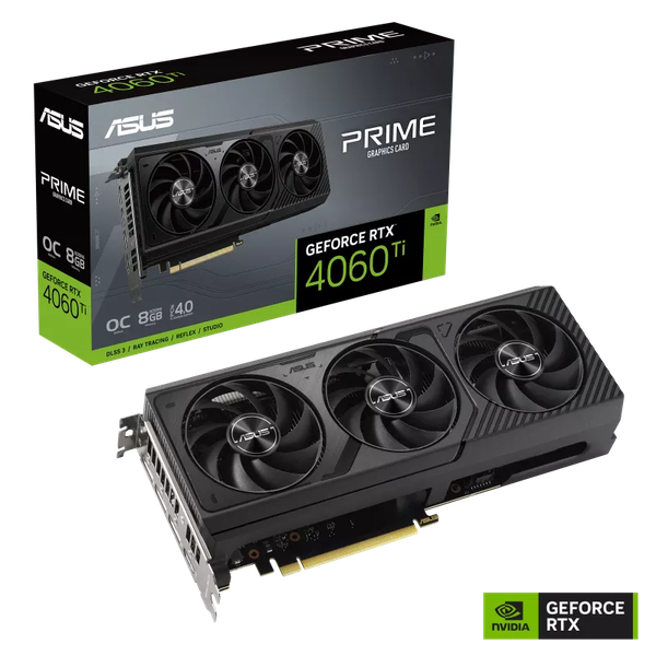 Card màn hình ASUS PRIME GeForce RTX 4060 Ti 8GB GDDR6 OC Edition (PRIME-RTX4060TI-O8G)