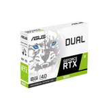  Card màn hình ASUS Dual GeForce RTX 3060 White Edition 8GB GDDR6 (DUAL-RTX3060-8G-WHITE) 
