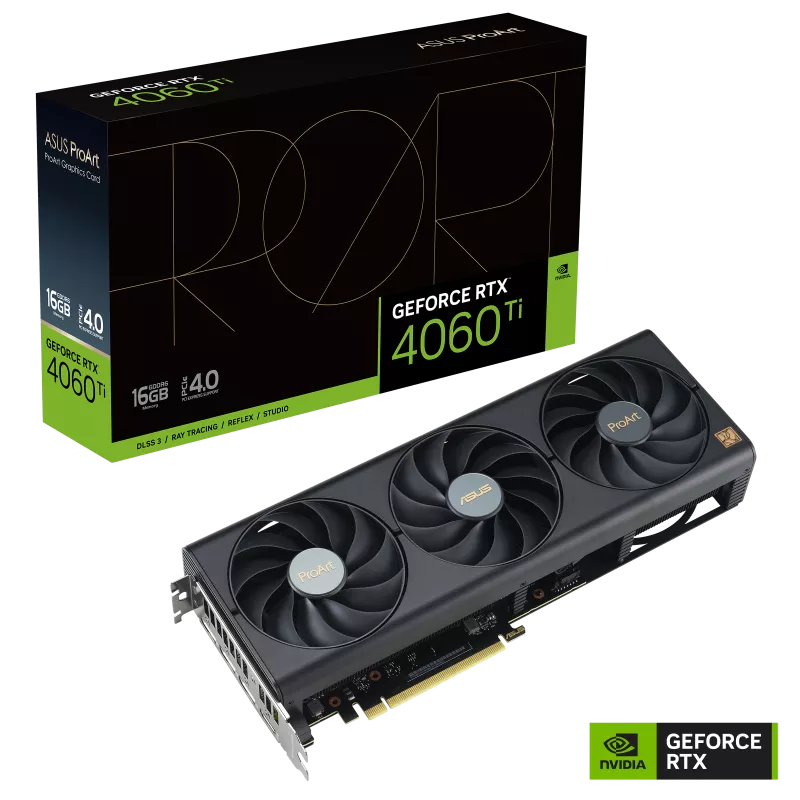 Card Màn Hình Asus Proart Geforce Rtx 4060 Ti 16Gb Gddr6 (Proart - Rtx4060Ti - 16G)