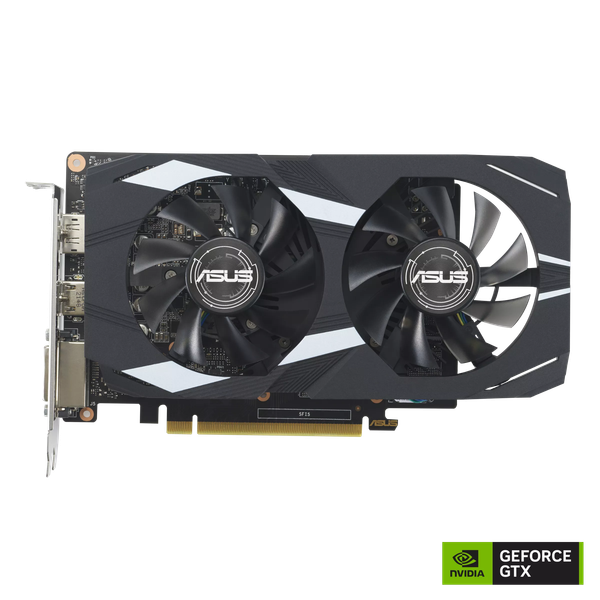  Card màn hình ASUS Dual GeForce GTX 1650 4GB GDDR6 EVO (DUAL-GTX1650-4GD6-P-EVO) 