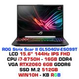  Laptop Gaming Asus GL504GV-ES099T 