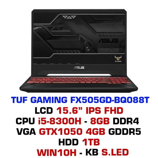  Laptop Gaming Asus FX505GD BQ088T 