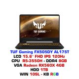  Laptop ASUS TUF Gaming FX505DY AL175T 