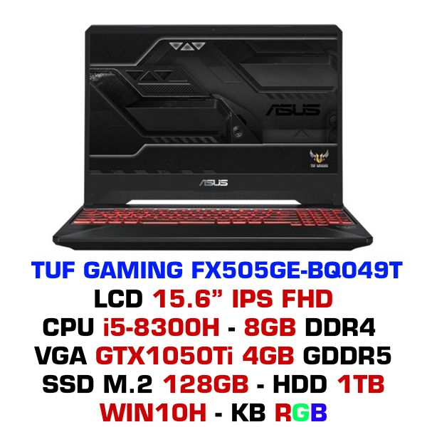  Laptop Gaming Asus FX505GE BQ049T 