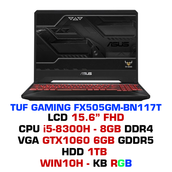  Laptop Gaming Asus FX505GM-BN117T 