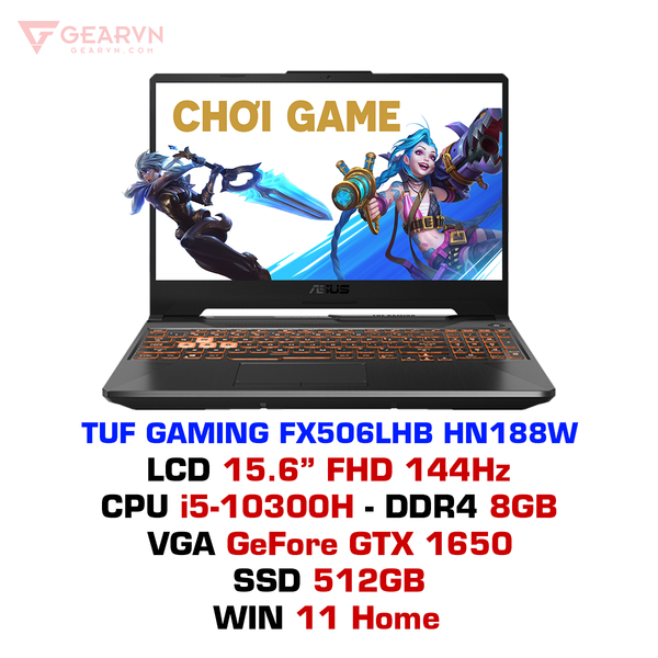  Laptop Asus Tuf FX506LHB HN188W 