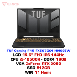  Laptop gaming ASUS TUF Gaming F15 FX507ZC4 HN095W 