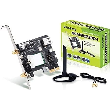  Card mạng PCIe WiFi 5 Gigabyte GC-WB1733D-I 