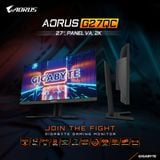  Màn hình cong GIGABYTE G27QC A 27" VA 2K 165Hz chuyên game 