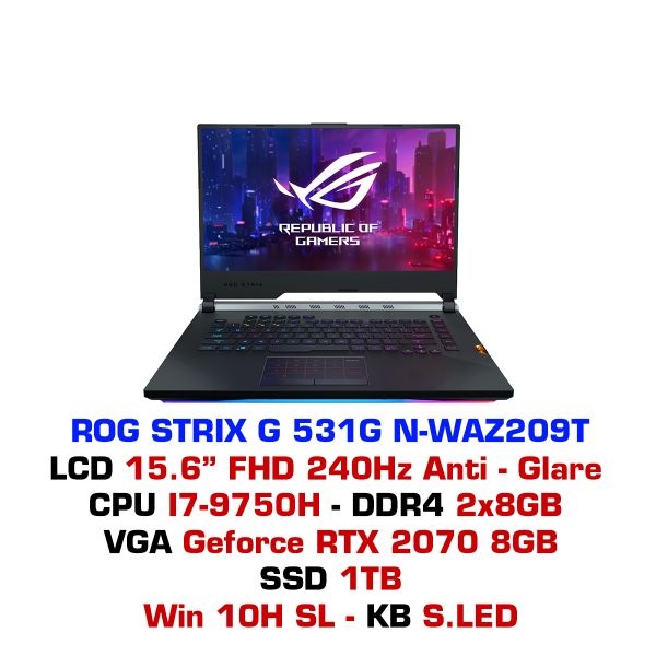  Laptop Gaming Asus ROG STRIX G G531GN WAZ209T 