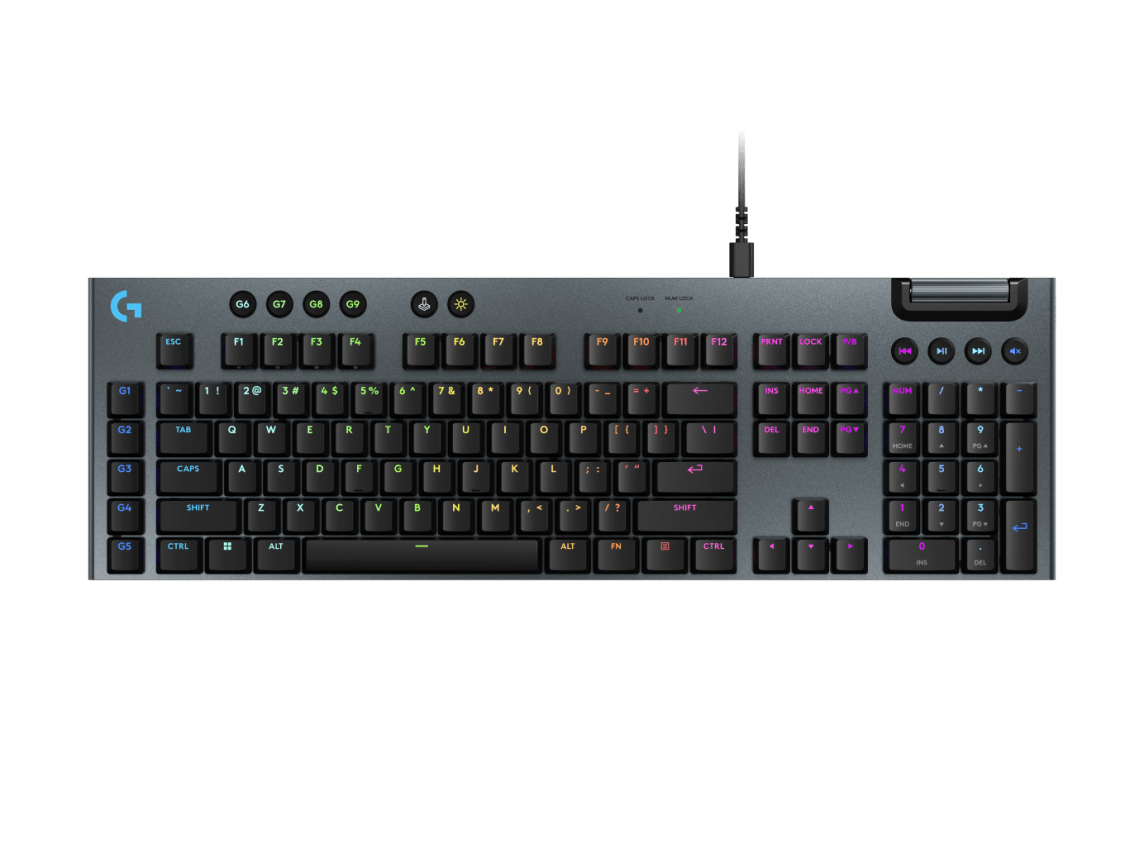 Bàn Phím Logitech G915 X Low - Profile Wired Black