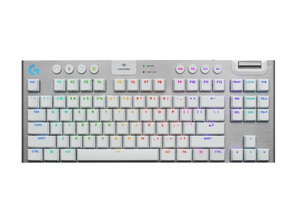 Bàn Phím Logitech G915 X Lightspeed Tkl Low - Profile Wireless White