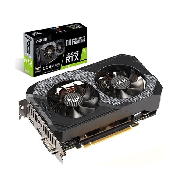  Card màn hình ASUS TUF Gaming GeForce RTX 2060 OC edition 6GB (Tuf-RTX2060-O6G-GAMING) 