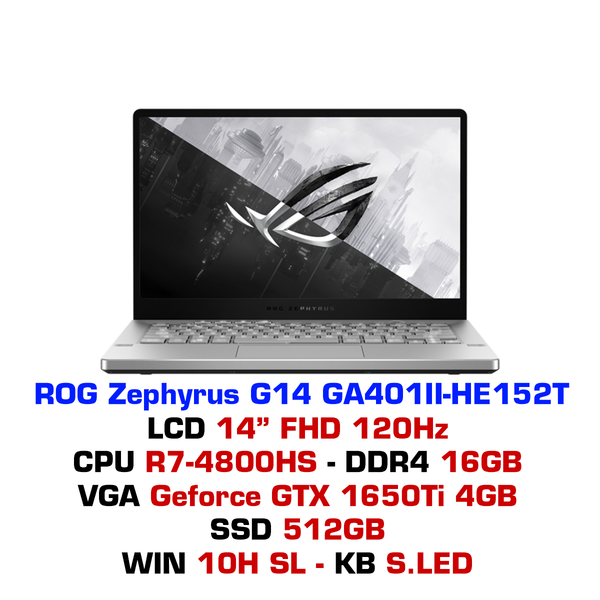  Laptop Gaming ASUS ROG Zephyrus G14 GA401II HE152T 