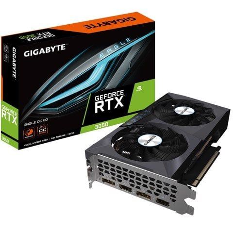 Card Màn Hình Gigabyte Geforce Rtx 3050 Eagle Oc 8G (Gv - N3050Eagle - Oc - 8Gd)