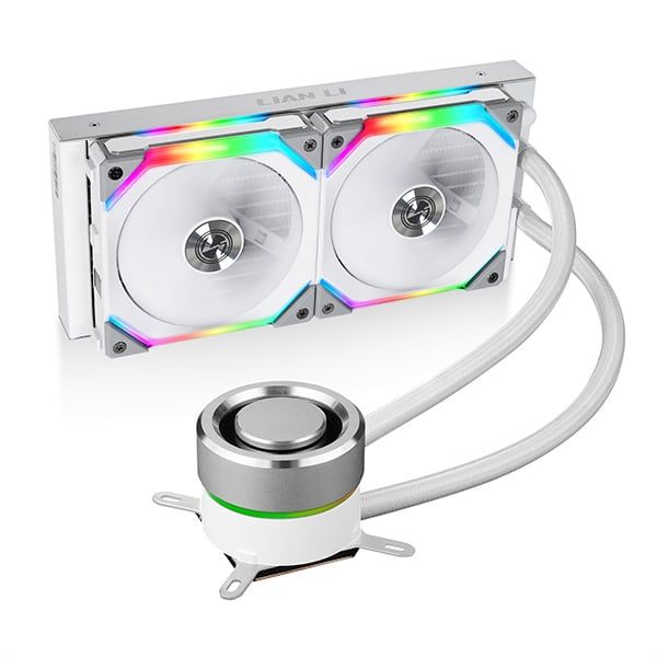 Tản Nhiệt Aio Lian Li Galahad 240 Uni Fan Sl Edition White