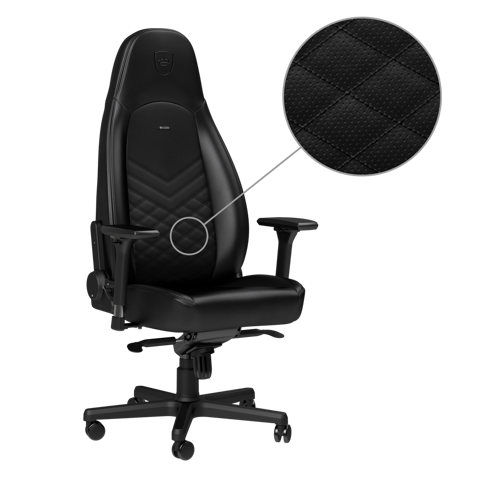  Ghế Gamer Noble Chair Icon Series Black/Black 