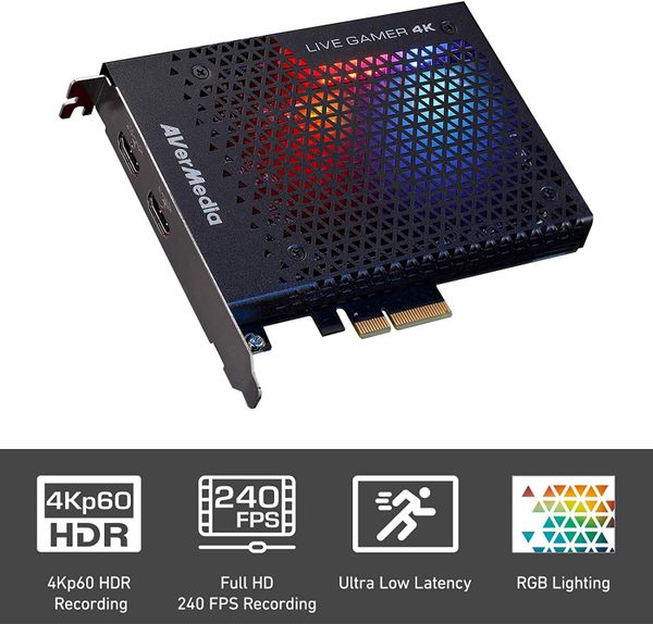  Phụ kiện Capture Card AVerMedia Live Gamer 4K GC573 