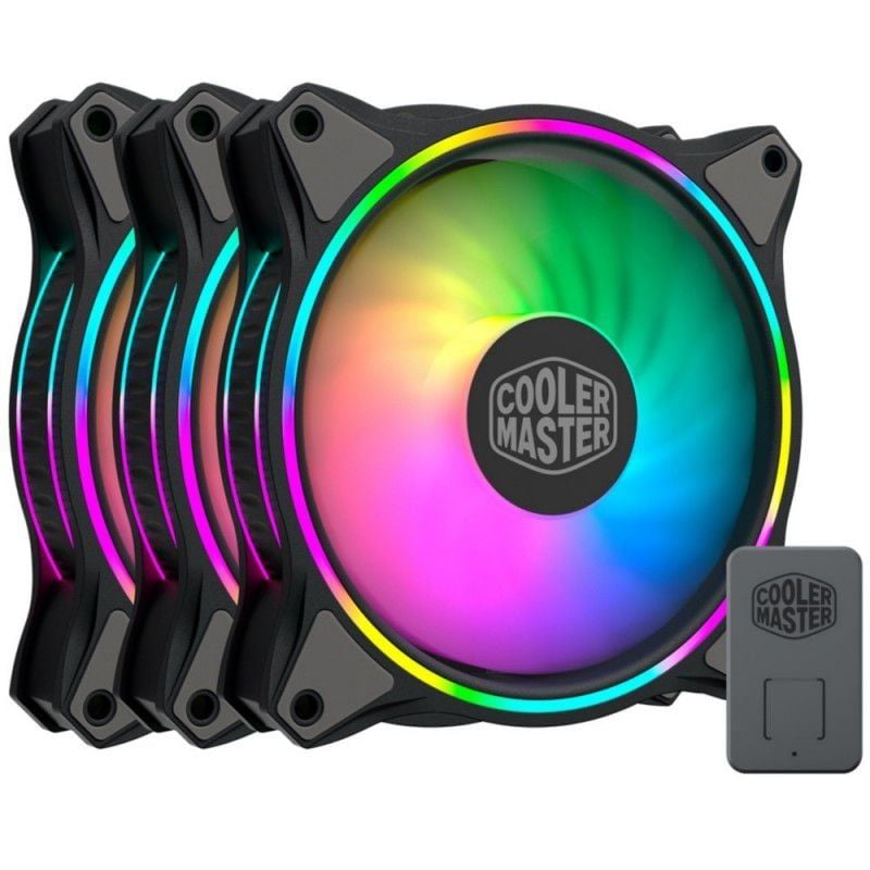 Fan Cooler Master Masterfan Mf120 Halo Kit 3 Fan