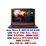  Laptop Gaming Acer Nitro 5 2019 AN515-52-53PC 