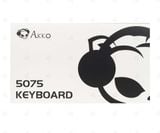  Bàn phím cơ AKKO 5075B Plus Transparent ASA Black Piano Pro 