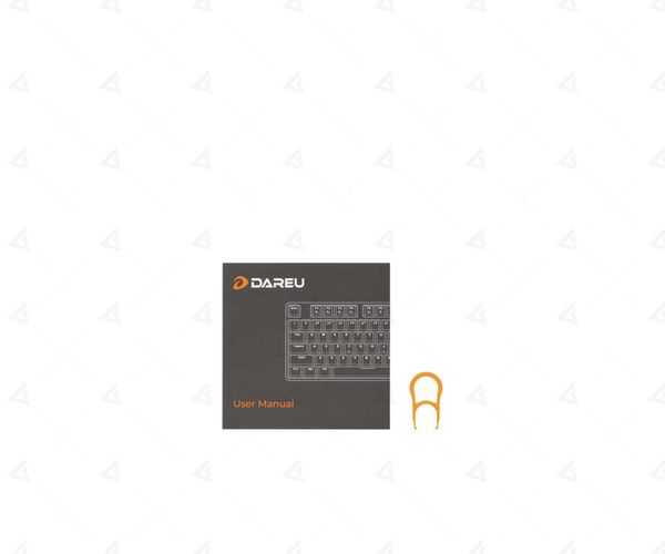  Bàn phím cơ Gaming DAREU EK87 v2 Gray Black Dream Switch 