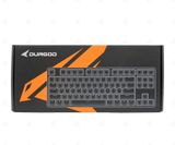  Bàn Phím Cơ Không Dây Durgod Cavalry 87 Black Kailh Turbo Blue Switch 