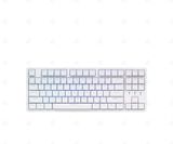  Bàn Phím Cơ Không Dây Durgod Cavalry 87 White Kailh Turbo Red Switch 