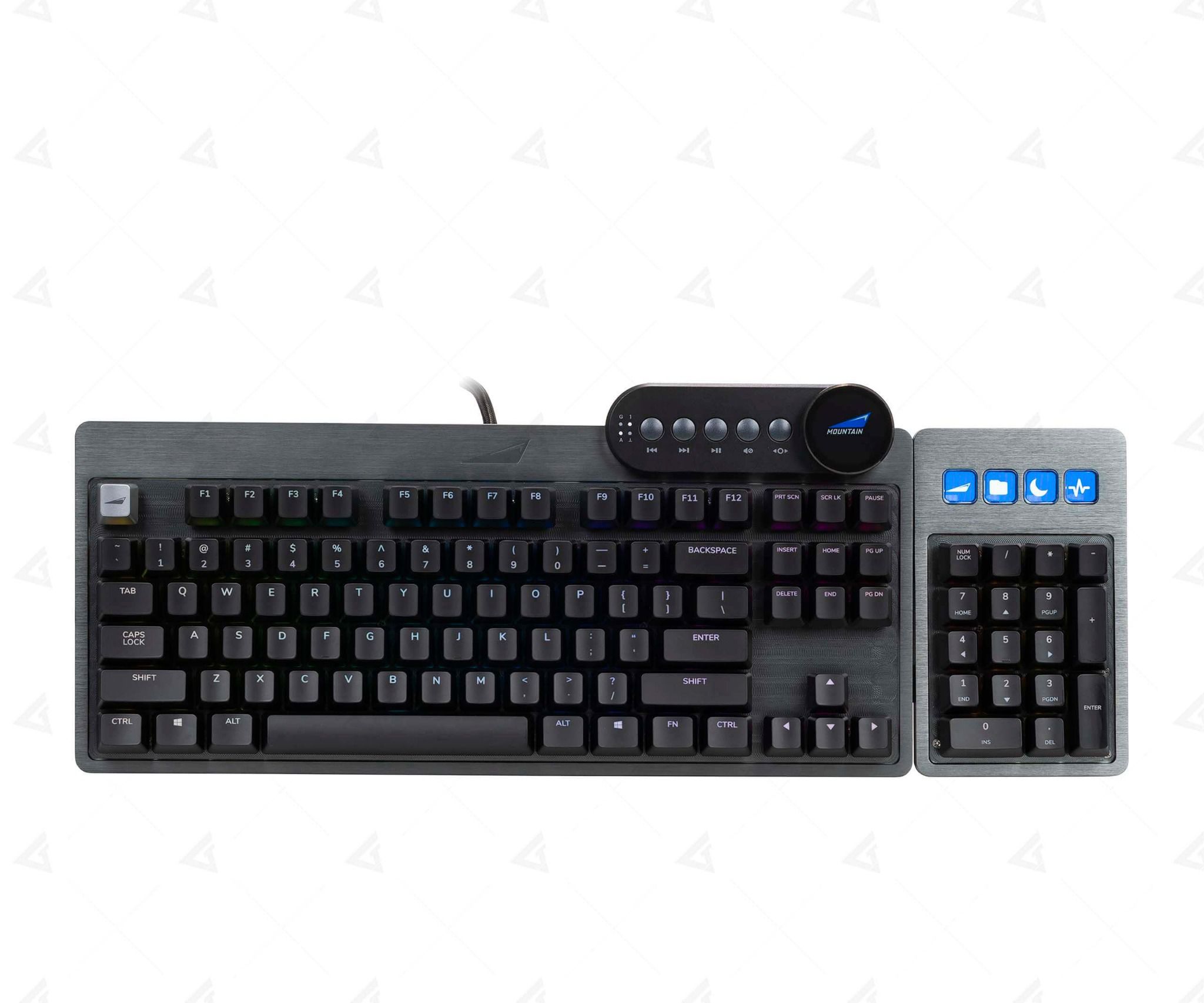 Bàn Phím Cơ Mountain Everest Max Đen Mx Red Switch