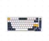  Bàn phím Durgod MK 75 White Blue Switch 