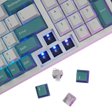  Bàn phím FL-Esports FL980CPS Aqua Green Kailh Box Brown 