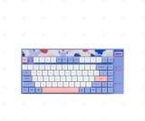  Bàn Phím MIKIT CL80 Lavenderry Low Profile TTC Mini Gold Pink 