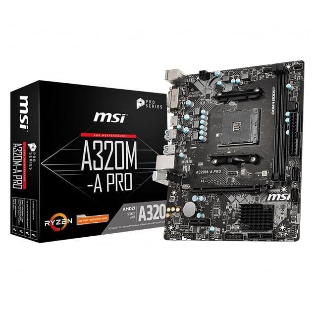 Bo mạch chủ MSI A320M-A Pro