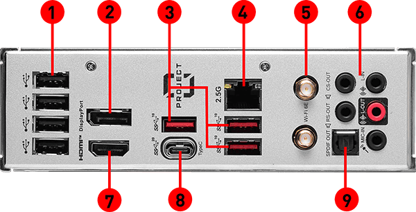  Bo mạch chủ MSI B760M PROJECT ZERO 