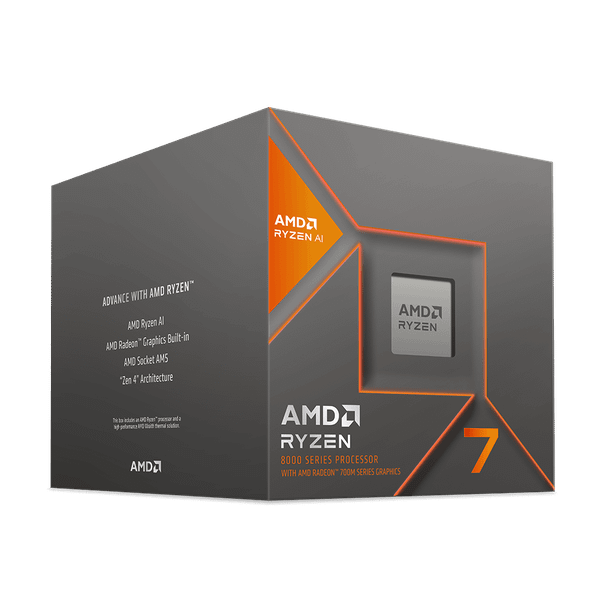  Bộ vi xử lý AMD Ryzen 7 8700G / 4.2GHz Boost 5.1GHz / 8 nhân 16 luồng / 24MB / AM5 