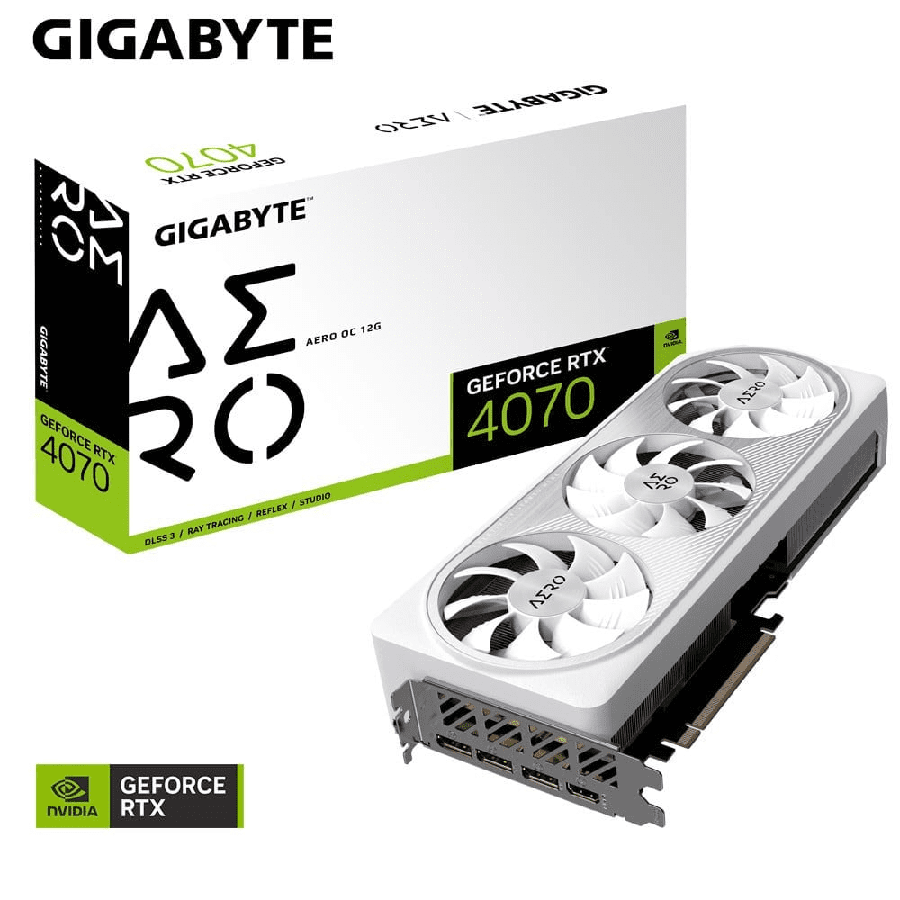 Card Màn Hình Gigabyte Geforce Rtx 4070 Aero Oc V2 12Gb (Gv - N4070Aero Ocv2 - 12Gd)
