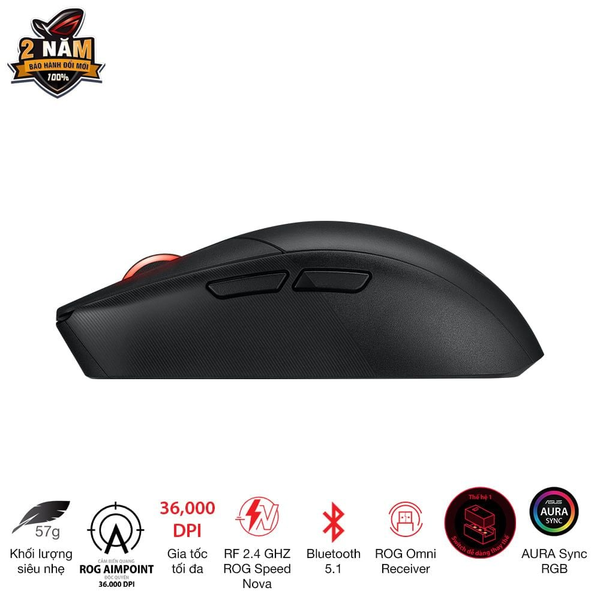  Chuột ASUS ROG Strix Impact III Wireless 