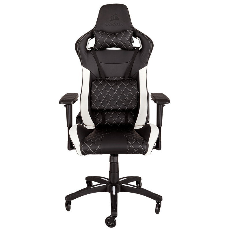 Ghế Corsair T1 Race Gaming Chair — Black/White