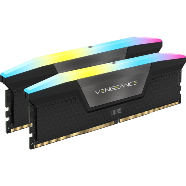  Ram Corsair Vengeance RGB 32GB (2x16GB) 5600 DDR5 (CMH32GX5M2B5600C40K) 