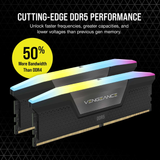  Ram Corsair Vengeance RGB 32GB (2x16GB) 5600 DDR5 (CMH32GX5M2B5600C40K) 