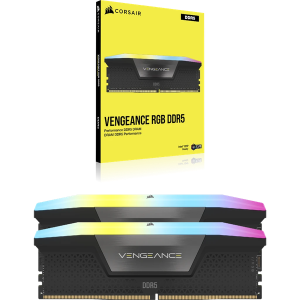 Ram Corsair Vengeance RGB 32GB (2x16GB) 5600 DDR5 (CMH32GX5M2B5600C40K)