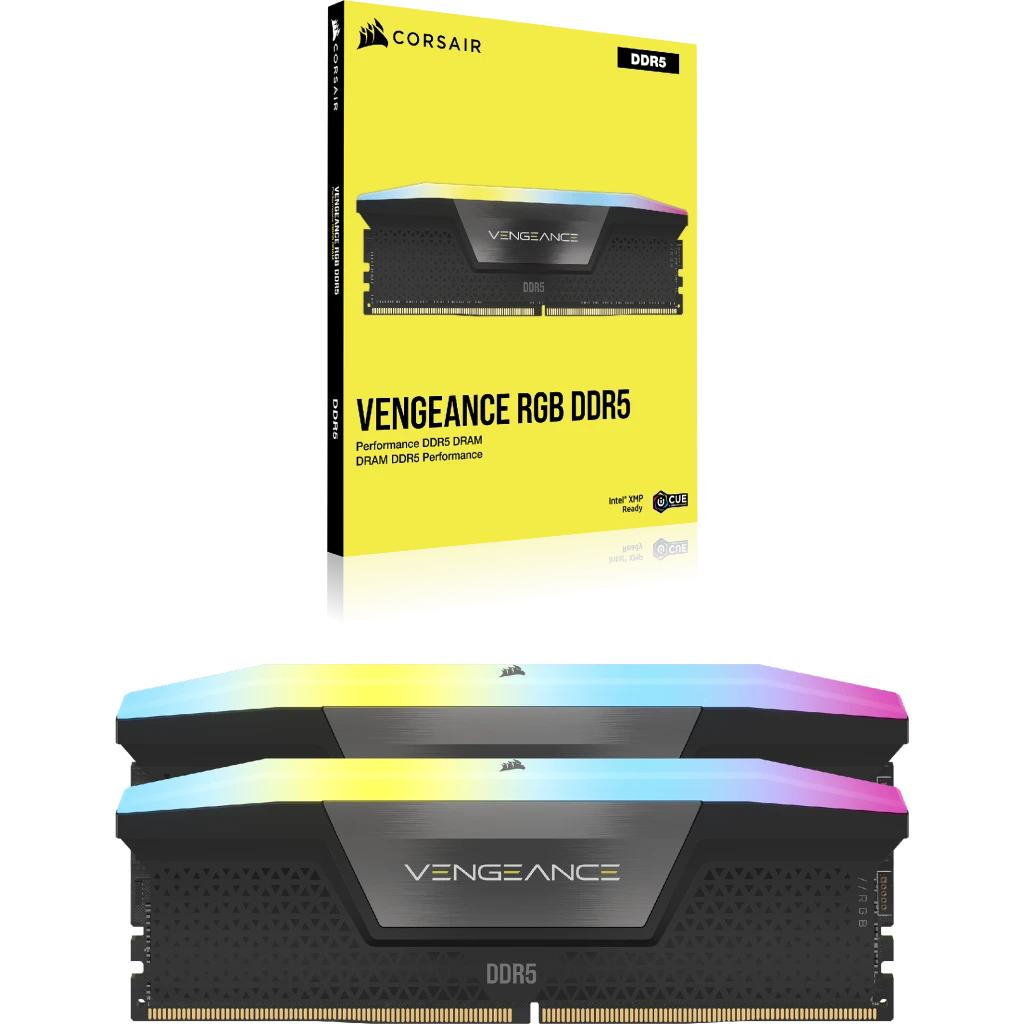 Ram Corsair Vengeance Rgb 32Gb (2X16Gb) 5600 Ddr5 (Cmh32Gx5M2B5600C40K)