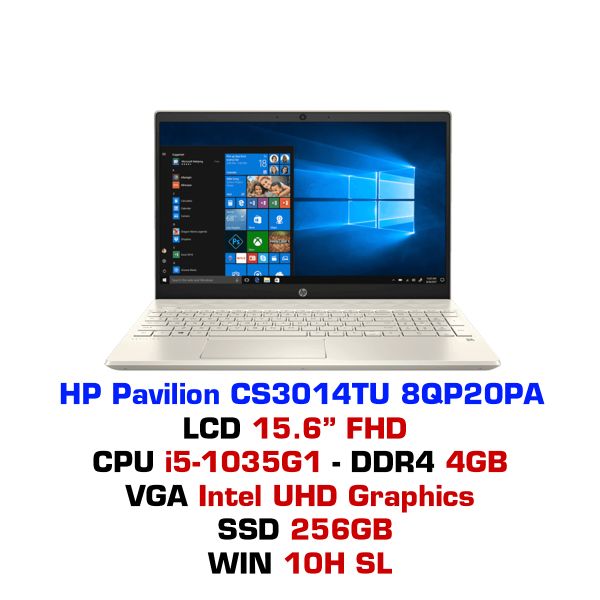  Laptop HP Pavilion 15 CS3014TU 8QP20PA 