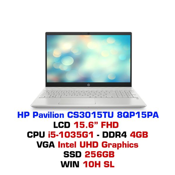  Laptop HP Pavilion 15 CS3015TU 8QP15PA 