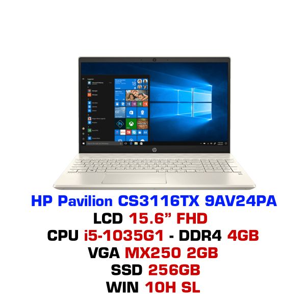  Laptop HP Pavilion 15 CS3116TX 9AV24PA 
